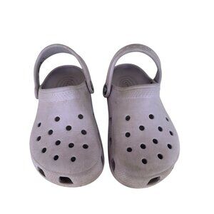 Classic Crocs Y2 Kids Slip-On Clogs With Adjustable Strap In Light Purple Durabl